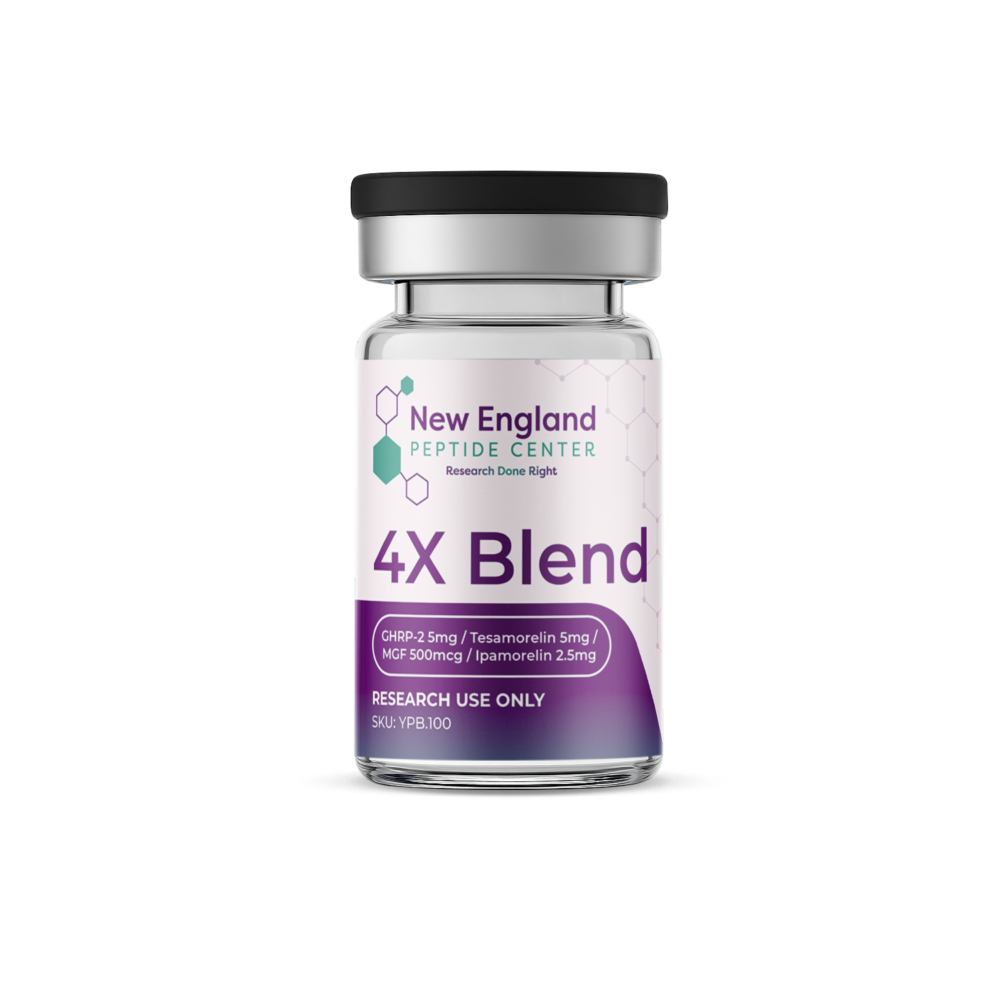 4X Blend GHRP-2 (5mg) / Tesamorelin (5mg) / MGF (500mcg) / Ipamorelin (2.5mg)