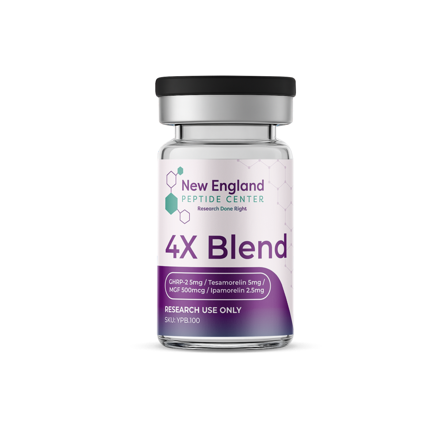 4X Blend GHRP-2 (5mg) / Tesamorelin (5mg) / MGF (500mcg) / Ipamorelin (2.5mg)