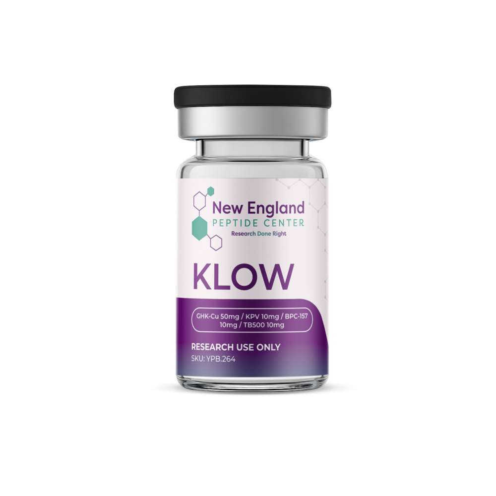 KLOW - GHK-Cu (50mg) / KPV (10mg) / BPC-157 (10mg) / TB500 (10mg)