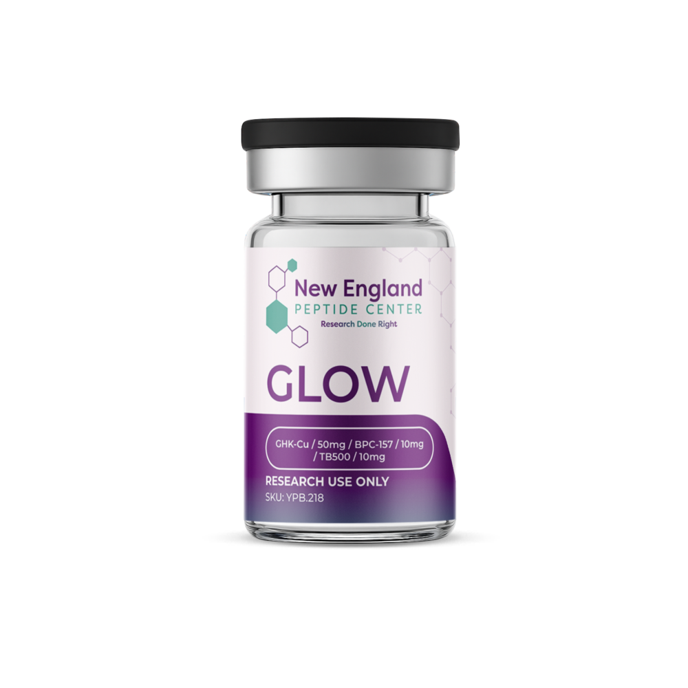 GLOW GHK-Cu (50mg) / BPC-157 (10mg) / TB500 (10mg)